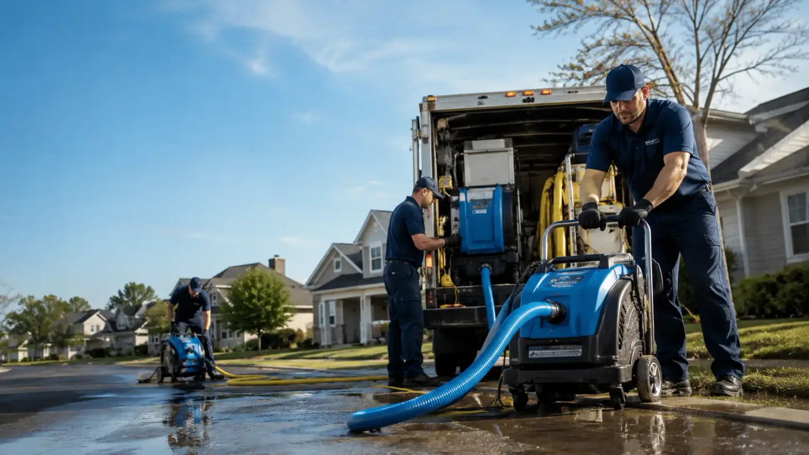 Flood Damage Cleanup in Griffithsville, WV